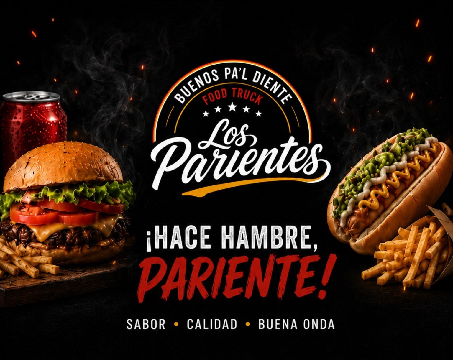 Los Parientes Food Truck: Hace hambre, pariente. Sabor, calidad y buena onda